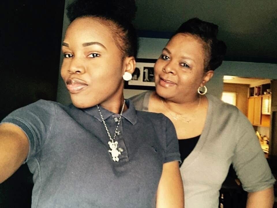The Doula Duo sharing a moment at home